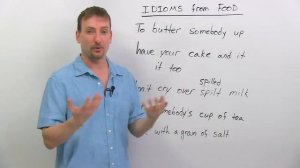 10 English Idioms with Food