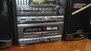 Японский двухкассетный магнитофон SHARP 555