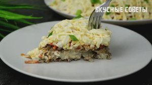 Обалденный БЮДЖЕТНЫЙ САЛАТ на НОВЫЙ ГОД 2026 Всего 4 ингредиента, ОЧЕНЬ ВКУСНО и ПРОСТО