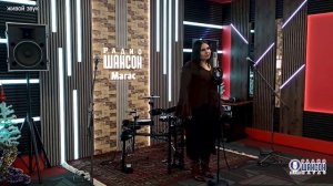 Марьям Олигова (Безам) в эфире "Радио Шансон Магас" поздравила