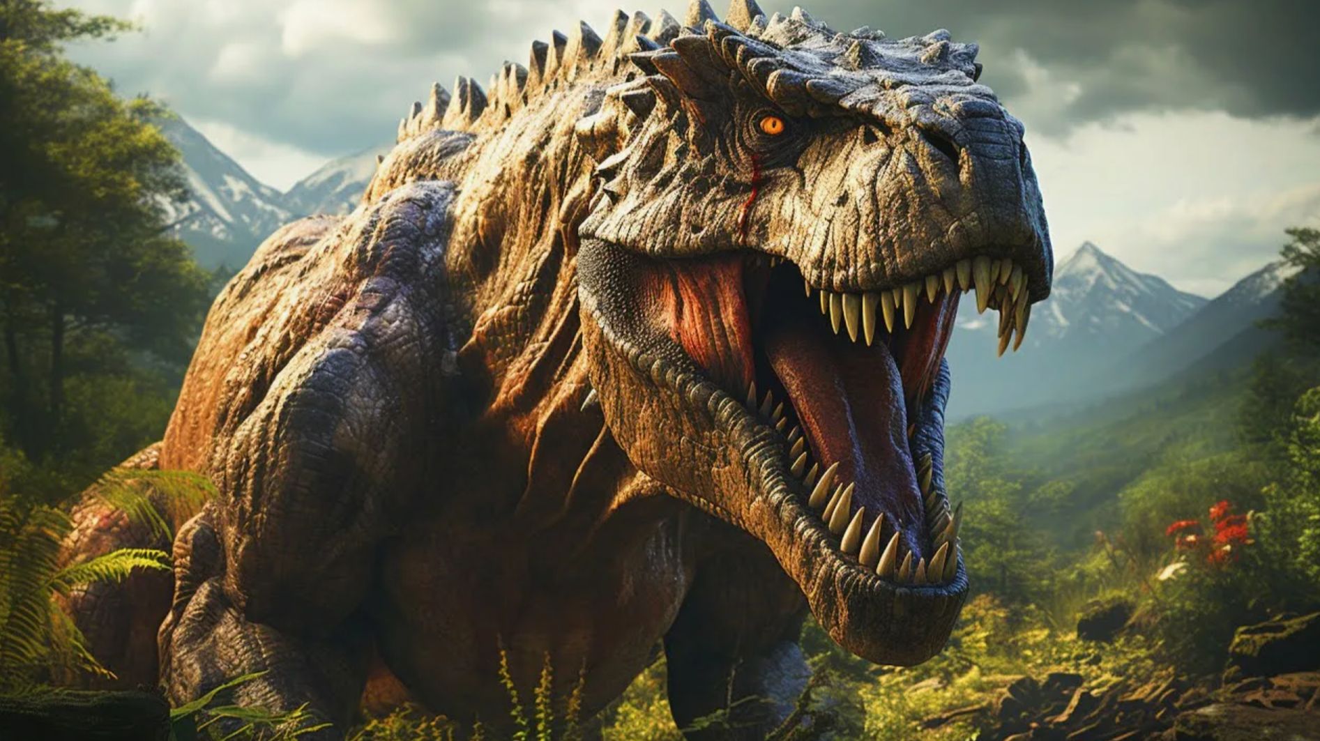 Мир Динозавров. Мультики про Динозавров. Тиранозавр Рэкс. Охота Динозавров. смотреть онлайн