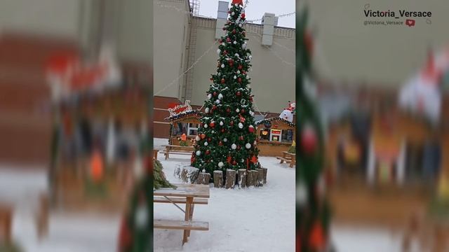 Прогулка весёлая и новогодняя #новыйгод смотреть онлайн