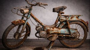 Реставрация Ржавого Мопеда 1970 года