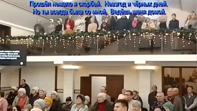 О благодать, спасен тобой, общее пение 28.12.2025 смотреть онлайн