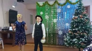 Андрющенков Даниил  и Ануфриенкова Саша / А. Жук "Диалог  уёлки"