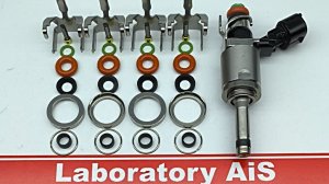 ПОЛНЫЙ Ремкомплект на 4 инжектора N-023F, NISSAN H5FT / HRA2DDT.mp4