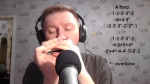 Гарри Поттер на губной гармошке A + табы