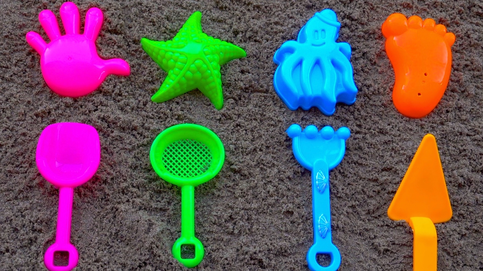 Учим Названия Цветов с Морскими Животными |  Игрушечные Инструменты |   Ладошки| Песенки для малышей смотреть онлайн