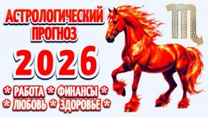 СКОРПИОН:🎄"АСТРОПРОГНОЗ на 2026 год"🎄!!!