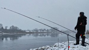 Крайняя рыбалка перед Новым Годом!! Сегодня фидер,завтра лёд.