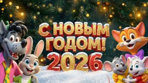 С Новым годом 2026 | Новогодняя песня и поздравление для детей
