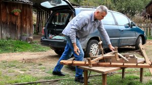 Деревенская жизнь. Привезли старинные предметы домашнего обихода. Заготавливаем доски для обрешетки