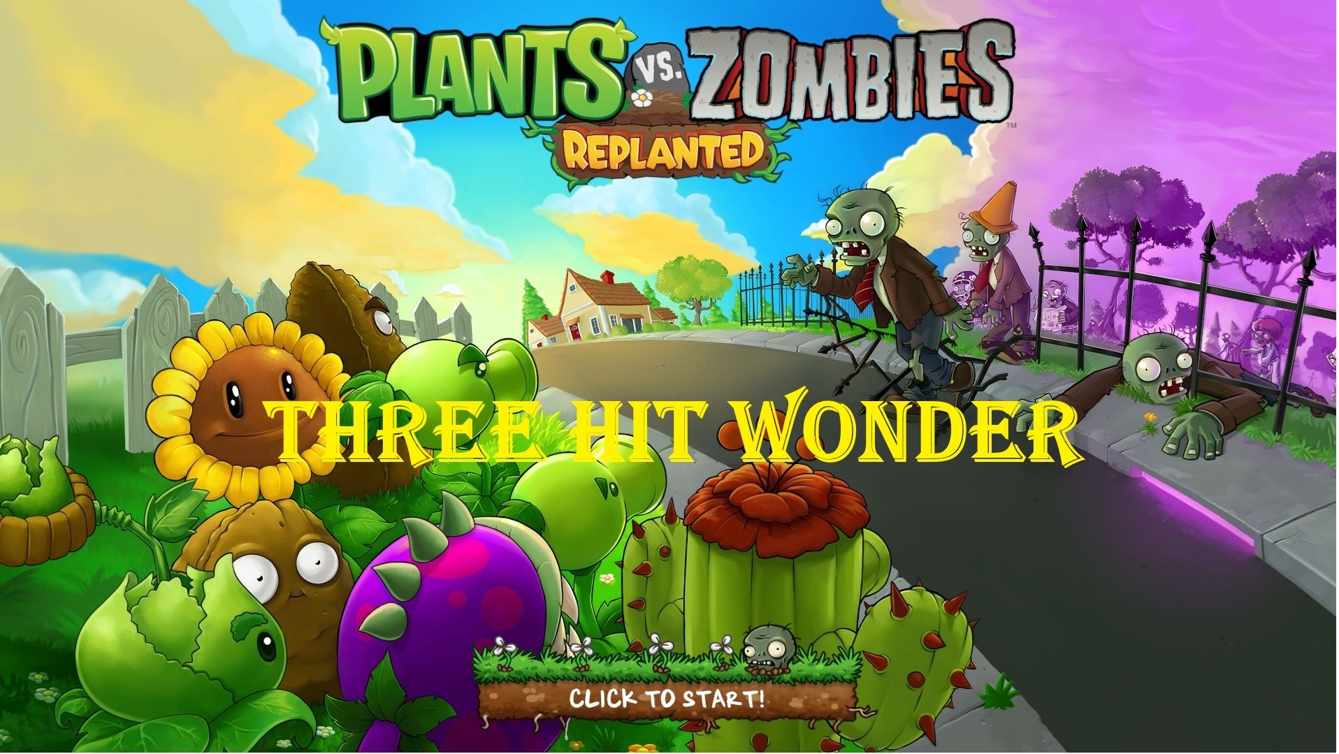 Зомби против растений! Plants vs Zombies: Replanted Three Hit Wonder# Обучение! ПвЗ PvZ смотреть онлайн