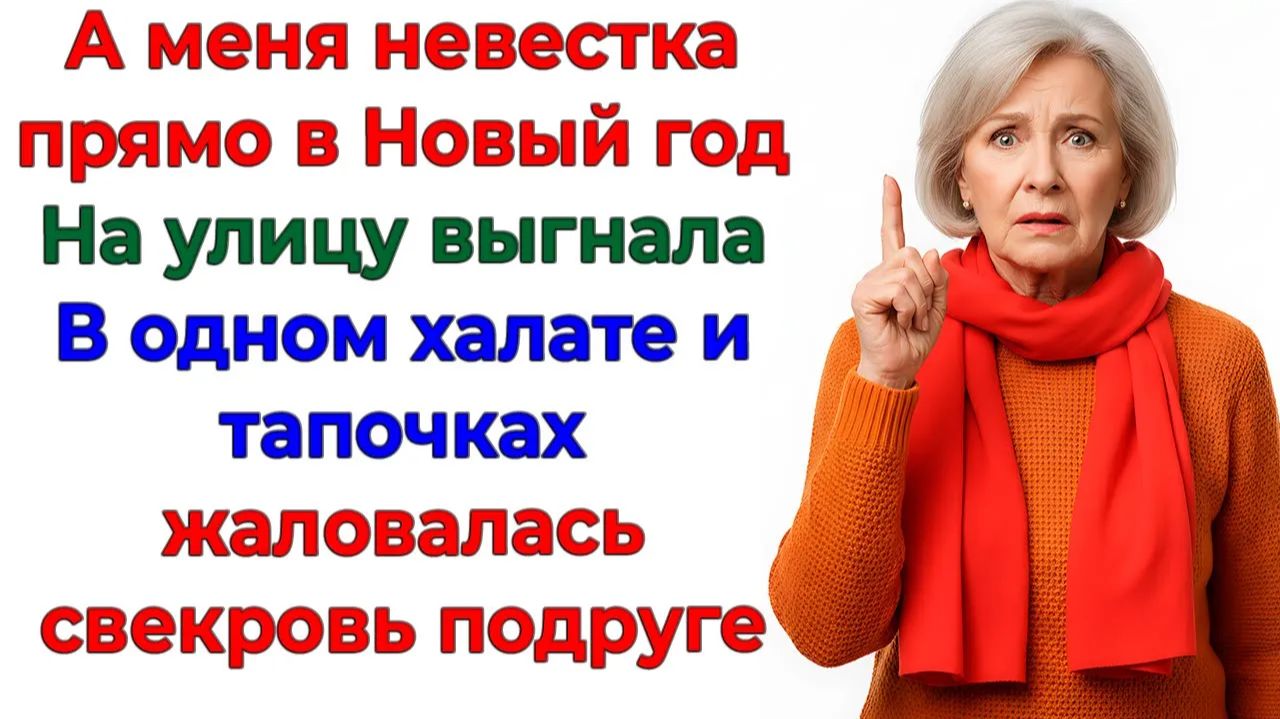 Свекровь испортила Новый год — оказалась в тапках на морозе! | Истории Из Жизни | Реальная История смотреть онлайн