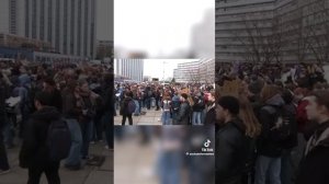 Митинг в Германии