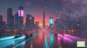 Мир в 2100 году внутри потрясающего футуристического эко-города (Видеосъемка в формате 4K)