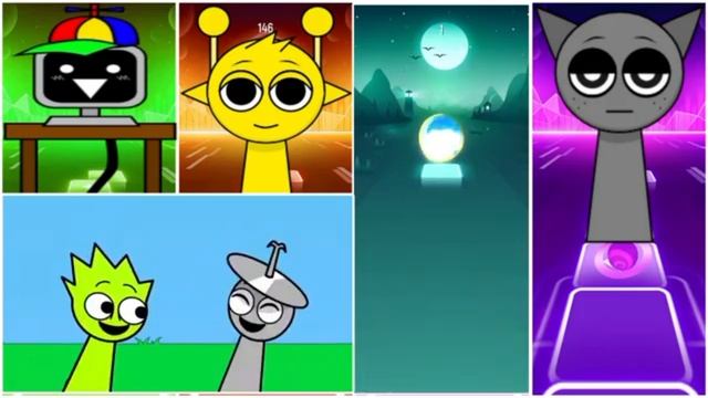 Невероятная коробка Спрунки Саймон, Блэк, Лайм, Грей Исполняют кавер-версию танцевального мема Гроб смотреть онлайн