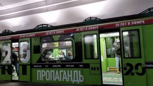 Неожиданно..Такой поезд пропаганды😄