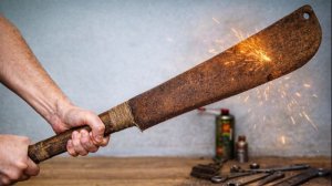 Реставрация Антикварного Двуручного Тесака