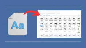 ➡️СМОТРЕТЬ КАК УСТАНОВИТЬ ШРИФТЫ В WINDOWS | 2 ПРОСТЫХ СПОСОБА