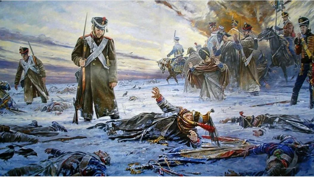 «Великая армия» Наполеона покинули пределы России. Отступление французской армии смотреть онлайн