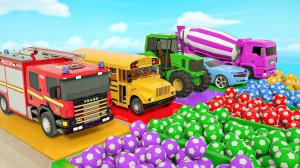 Мультики про машинки для малышей - Подарочная коробка с сюрпризом - Детские стишки и песни