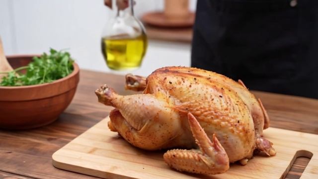 Курица-гриль с апельсином и аджикой. Рецепт внутри. смотреть онлайн