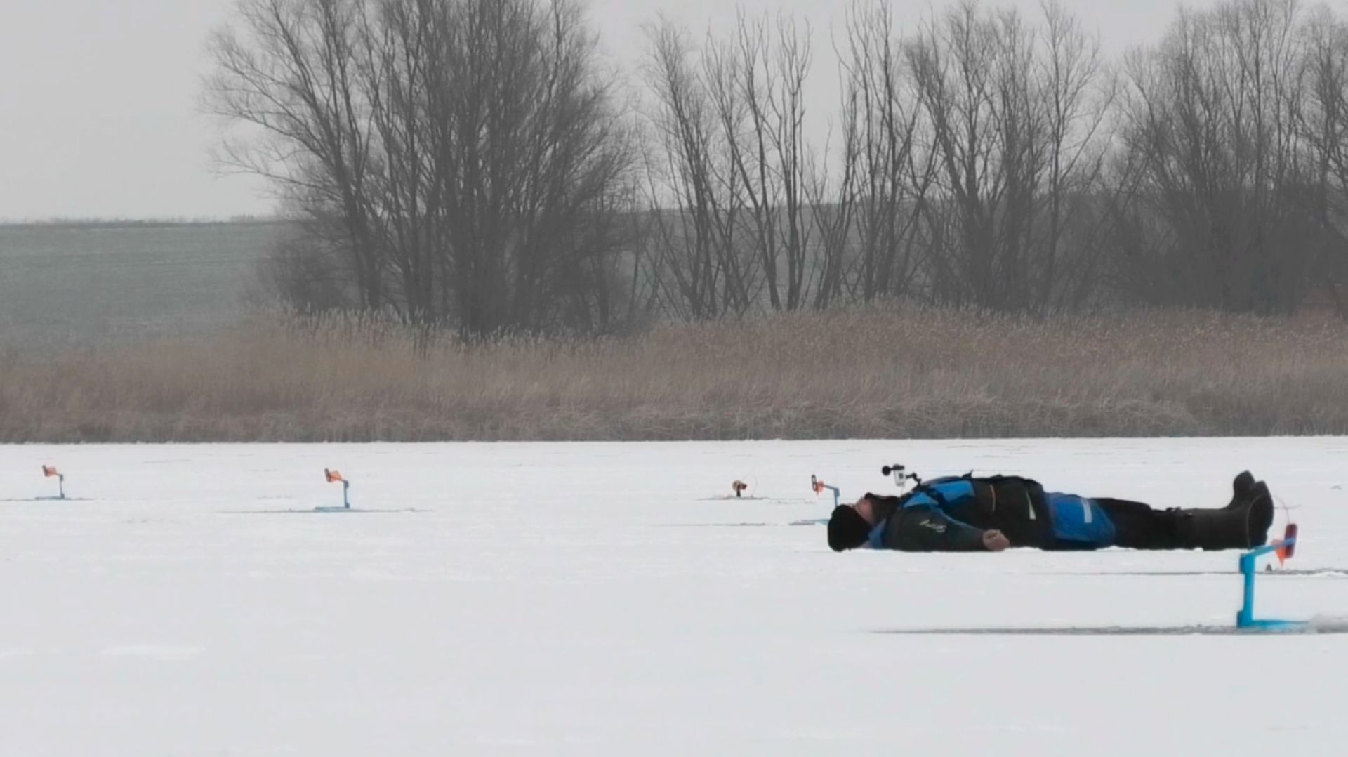 Больше не приеду! Устал бегать. Щука на жерлицы на старом пруду смотреть онлайн
