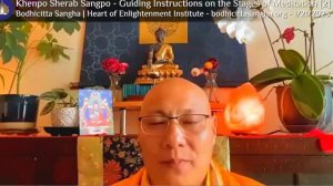 Кенпо Шераб Зангпо - Стадии Медитации, часть 2!