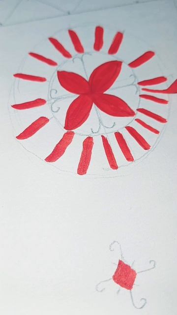 Богатырь. Рисунок. Графика.