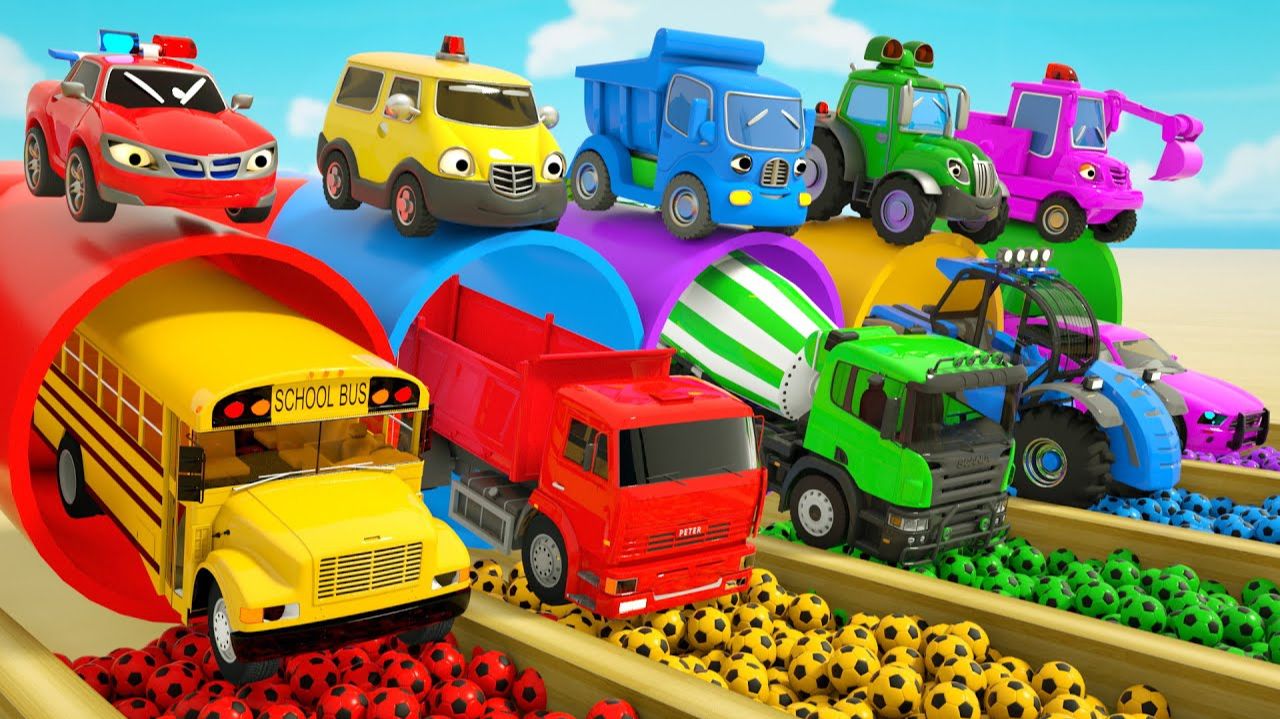 Мультяшки про машинки для детей и малышей 22