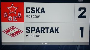 Обзор матча КХЛ ЦСКА- СПАРТАК