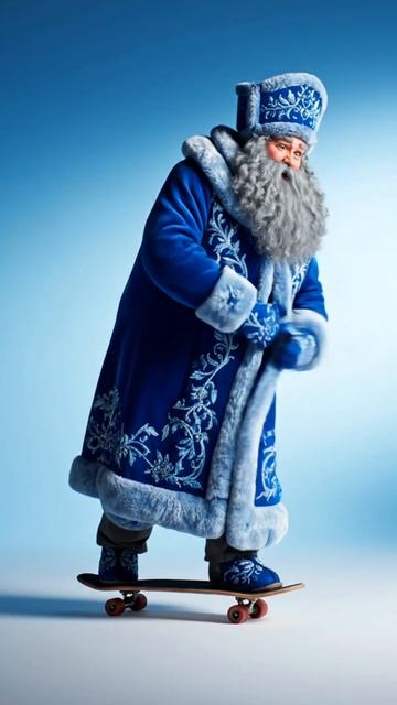 С наступающим, друзья .Дед Мороз уже в пути. #этонановыйгод #зиманапаузе #праздничныйобраз #нейросет смотреть онлайн