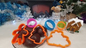 Шоколадное песочное тесто на сливочном масле для печенья или коржей для торта.🎄