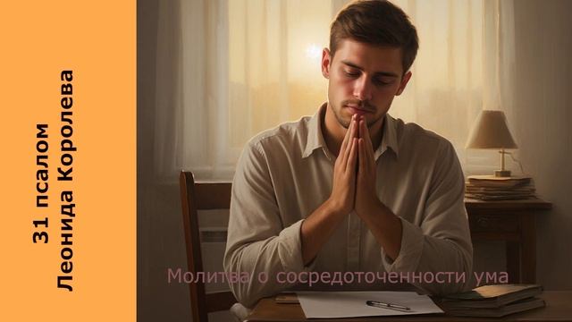 Молитва о сосредоточенности ума / Тридцать первый псалом Леонида Королева смотреть онлайн