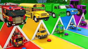 Мультики про машинки Колёса на машинках цветные яйца и футбольные мячи детские стишки и песенки