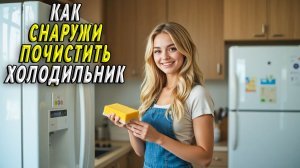Как почистить холодильник снаружи