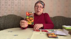 Продолжаю сортировать семена томатов, на посев.