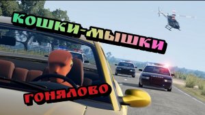 🔥Эпичная Охота На Беглеца в Бимиджи Бимке🔥 Эпичная погоня в BeamNG Drive🤯
