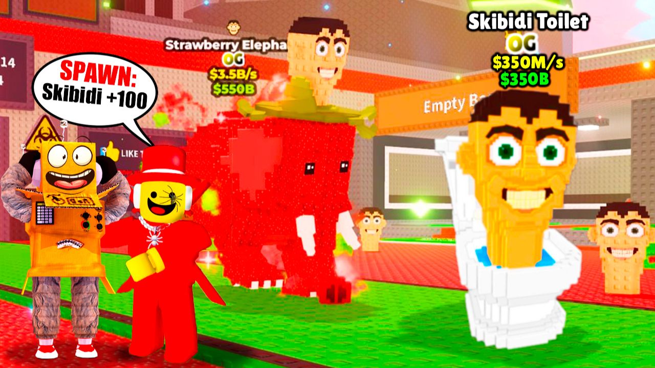 ШОК! АДМИН ЗАПУСТИЛ СРАЗУ 100 OG Skibidi Toilet на МАКСИМАЛЬНОЙ УДАЧЕ в РОБЛОКС Steal a Brainrot смотреть онлайн