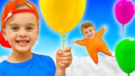 Сколько шариков нужно чтобы улететь в космос!