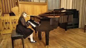 И.С. Бах. Маленькая прелюдия ре минор