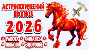 СТРЕЛЕЦ:🎄"АСТРОПРОГНОЗ на 2026 год"🎄!!!