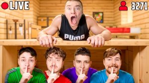 Я заставил Ютуберов ПРОЖИТЬ 100 ДНЕЙ под Домом Стримера в Майнкрафт...