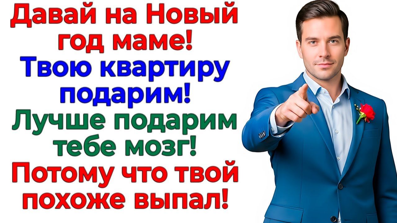 Подари маме квартиру — приказал муж. Я подарила ему чемодан! | Истории Из Жизни | Реальная История смотреть онлайн
