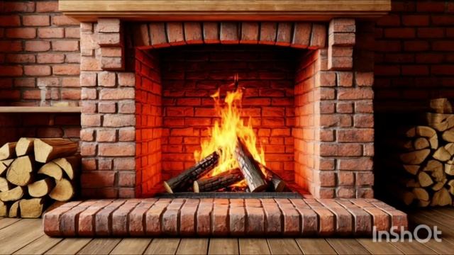 Горящий камин анимация расслабляющее видео релакс медитация музыка для сна фоновое видео смотреть онлайн