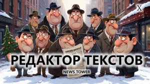 🗞️РЕДАКТОР ТЕКСТОВ I №10 I News Tower