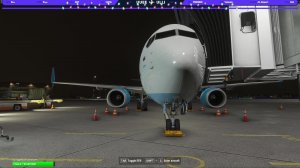 MSFS2024, PMDG 738 NEW, GSX, Vatsim, PBD6825, Moscow(UUEE) - St Petersburg(ULLI)