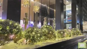 🇺🇸 Сильная снежная буря в Нью-Йорке ❄️⛄ | Волшебная зимняя атмосфера