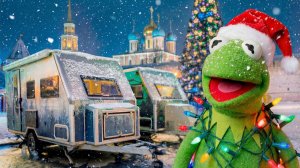 С АВТОДОМАМИ  в новогоднюю столицу! Суровый ЗИМНИЙ караванинг как он есть